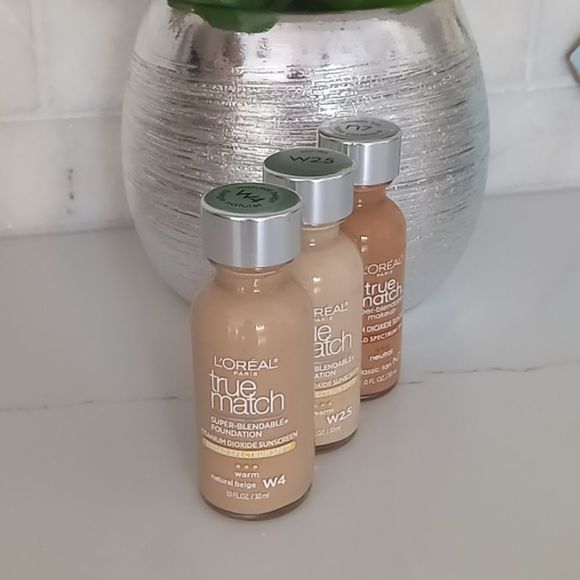 L'Oreal true match super-blendable Foundation available in Three Shades $12 each